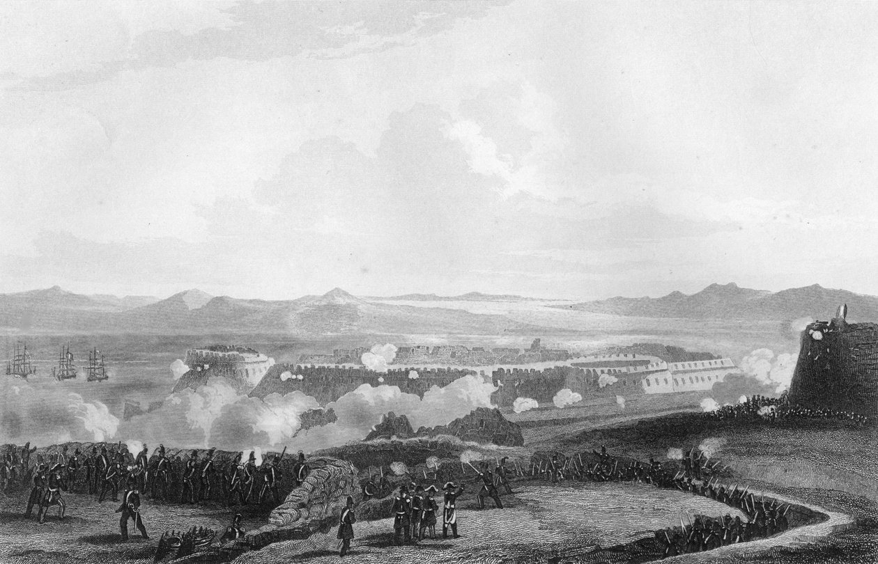 1854年1857年在克里米亚战争中对博马松的袭击。 作者 沃兰德