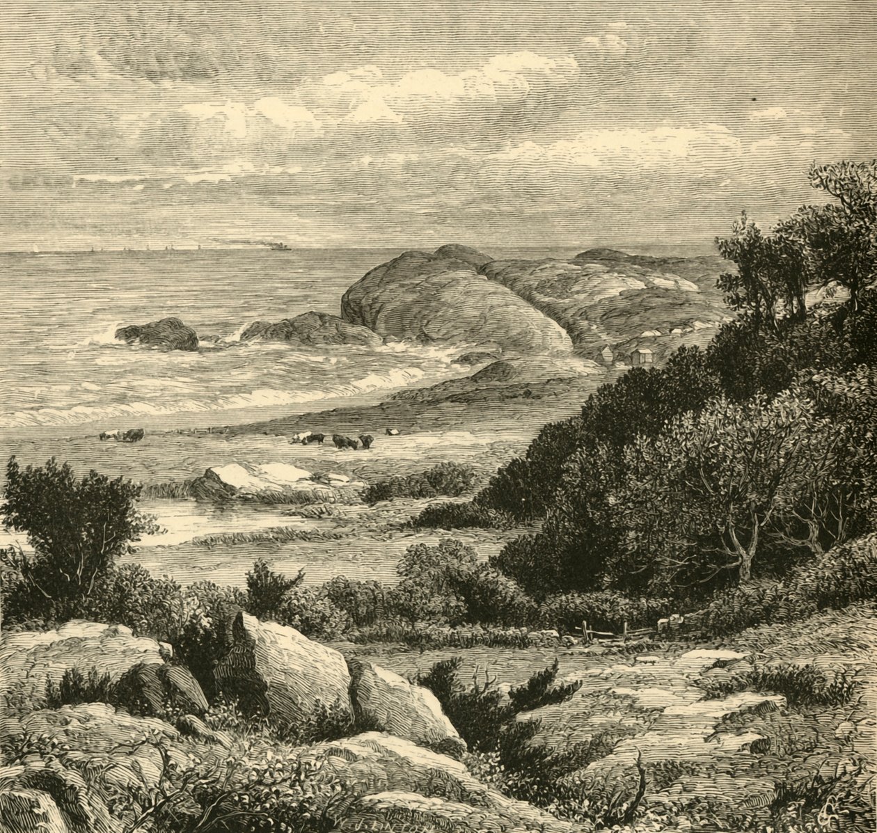 炼狱的远景》，1872年。 作者 WJ林顿