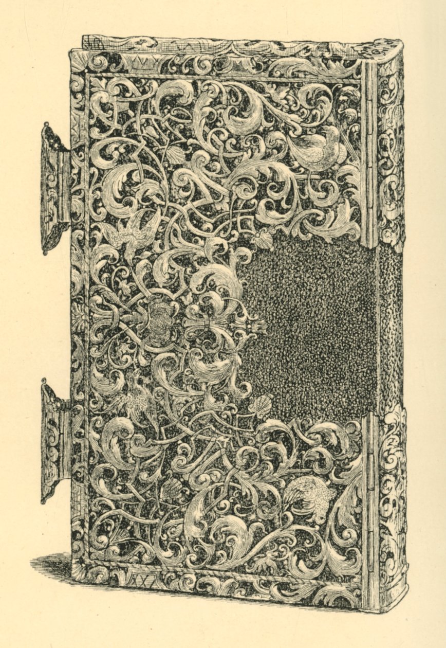 银色鎏金书皮，1881年。 作者 琼斯