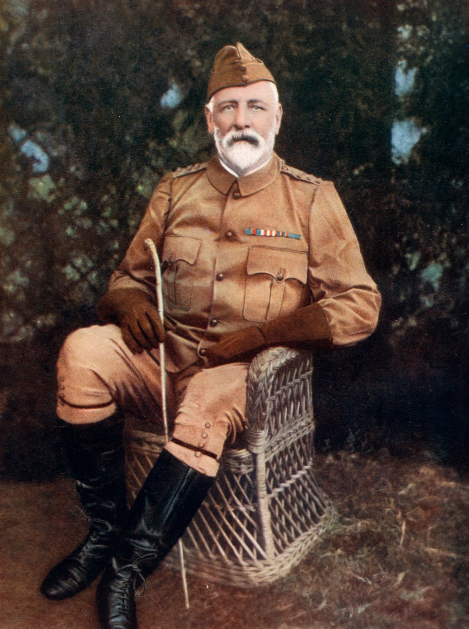 JG Dartnell准将，指挥纳塔尔野战部队的志愿旅，1902年。 作者 W劳斯康西