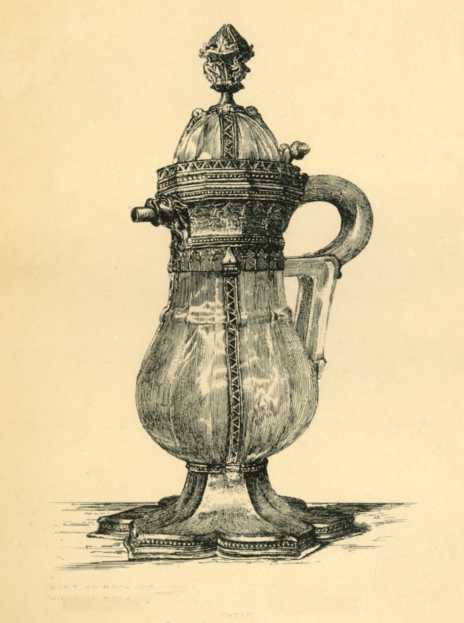 水晶调味瓶，十四世纪，1881年。 作者 WM麦吉尔