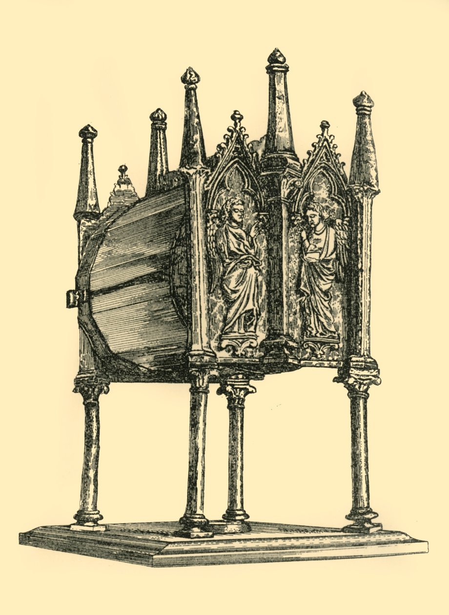 礼拜堂，十四世纪，1881年。 作者 WM麦吉尔