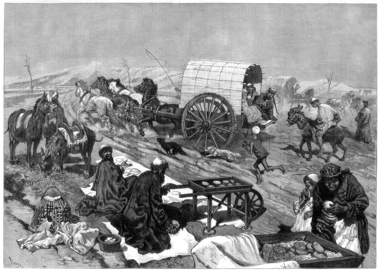 女士综合歌剧，中亚喀什，1875年。 作者 帕尔默
