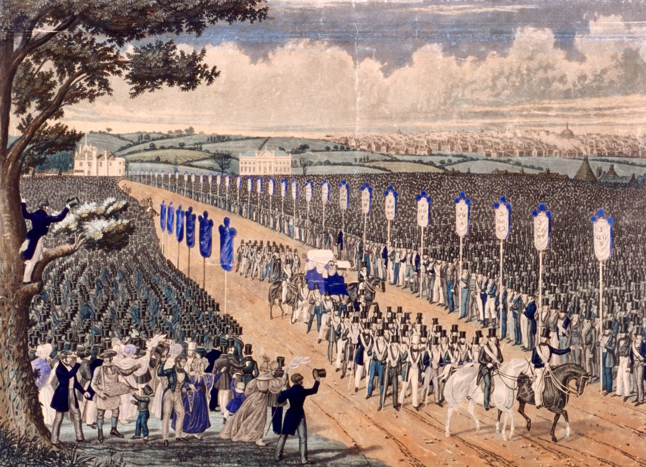 伦敦伊斯灵顿的哥本哈根场地，1834年 作者 萨默斯