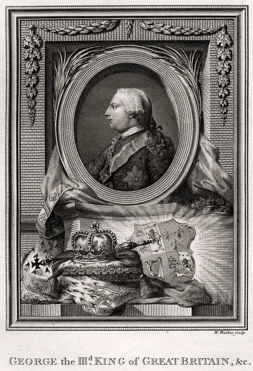 乔治三世（George III），英国国王，1777年 作者 沃克