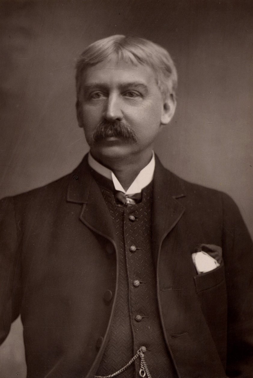 “”（弗朗西斯）布雷特·哈特（Francis）Bret Harte（1836-1902）美国编辑和故事作家（woodburytype） 作者 W 和 D（继唐尼之后）
