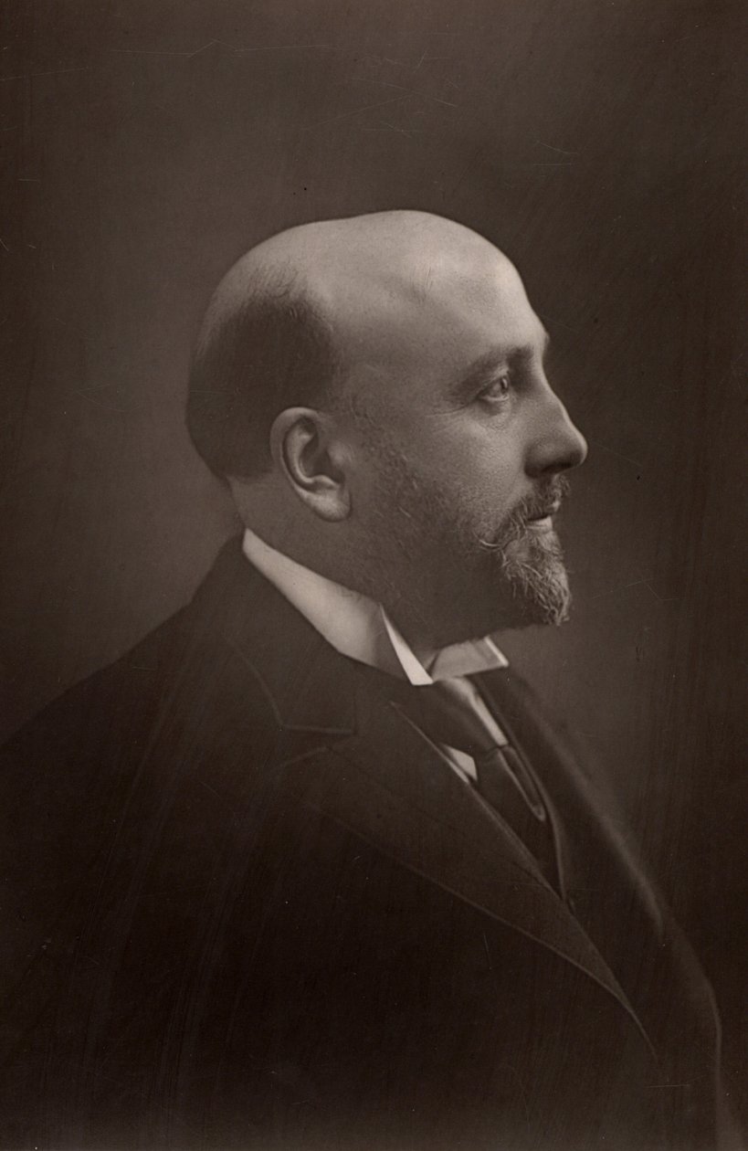 亚历山大·坎贝尔·麦肯齐（1847-1935）苏格兰作曲家和指挥家。 伦敦皇家音乐学院院长（1887-1924 年）。 （伍德伯里型） 作者 W 和 D（继唐尼之后）