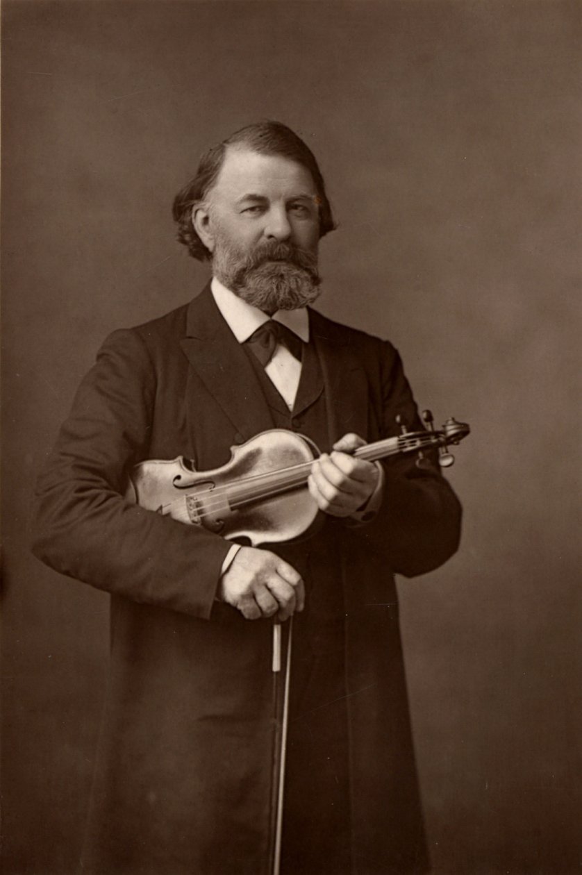 约瑟夫·约阿希姆（Joseph Joachim，1831-1907）匈牙利小提琴家、作曲家、柏林音乐学院院长（伍德伯里式） 作者 W 和 D（继唐尼之后）