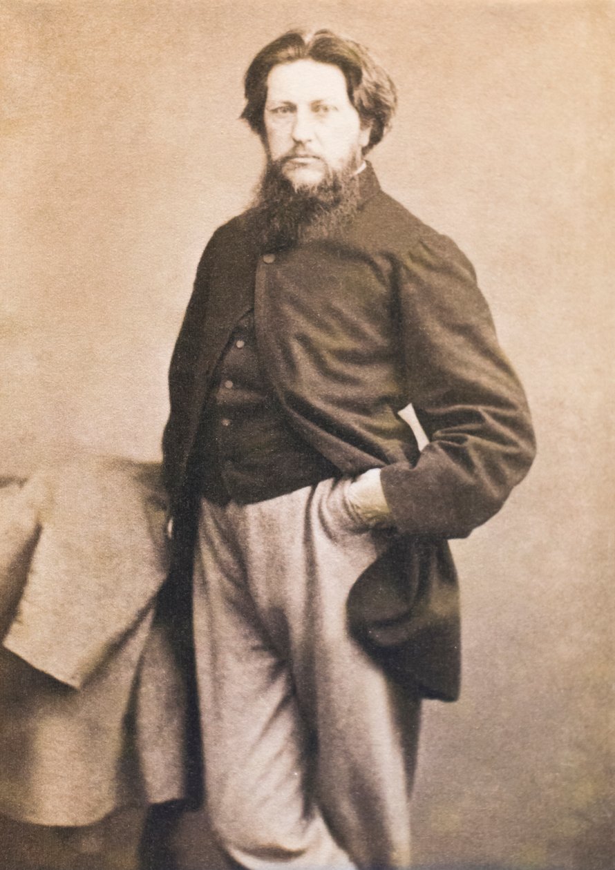 福特·马多克斯·布朗 (Ford Madox Brown)，c.1864（访问专辑） 作者 W.和D.唐尼