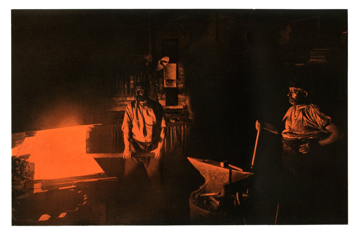 The Smithy, 1901年。 作者 瓦尔德马尔·蒂森塔勒
