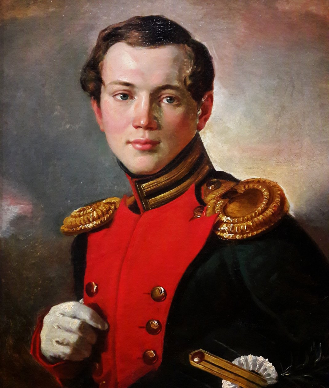 StanisławChomiński的肖像（1804-1886） 作者 瓦伦蒂·万科维奇
