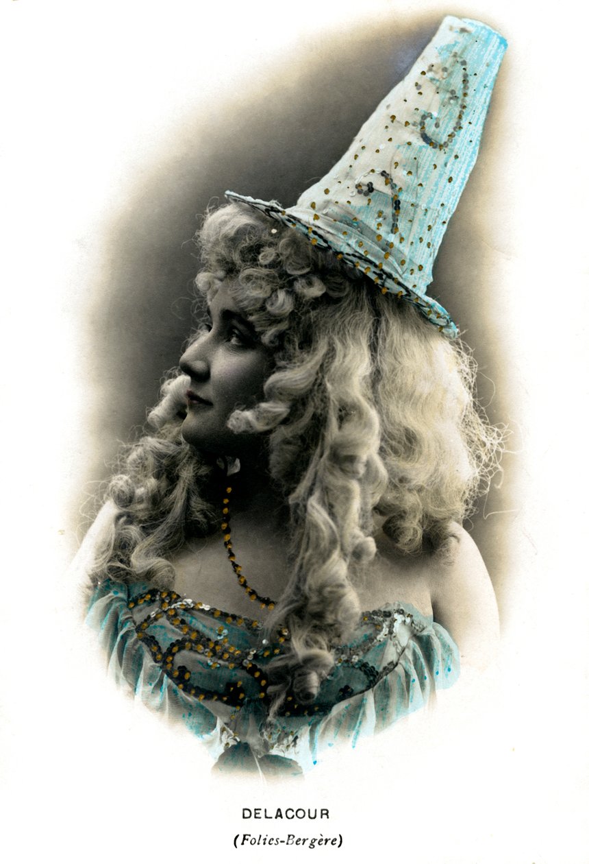Delacour Folies-Bergere，20世纪初。 作者 瓦莱里