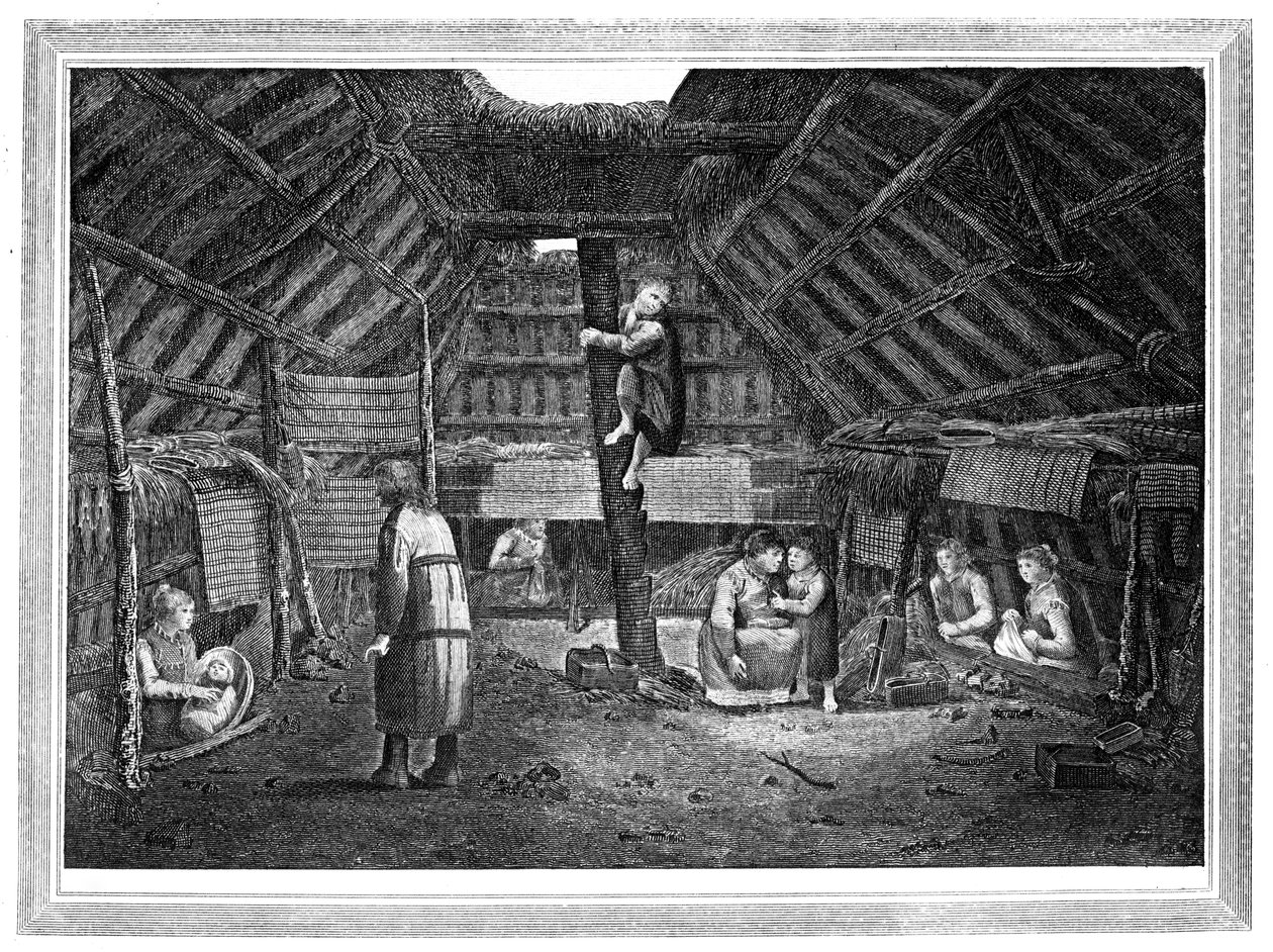 瓦纳拉什卡（Oonalashka）内一栋房屋内，建于1177年至1779年。 作者 沃克