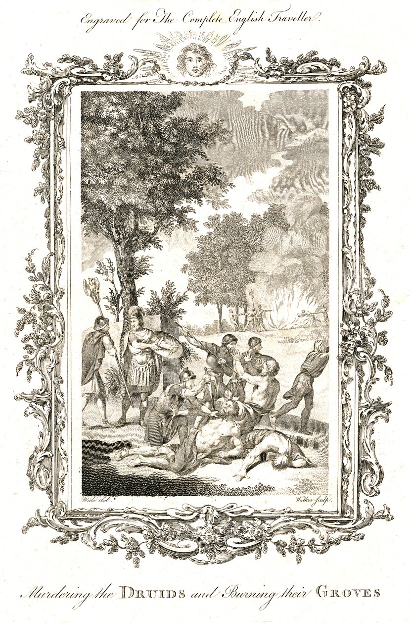 谋杀德鲁伊，约1771-1772年 作者 沃克