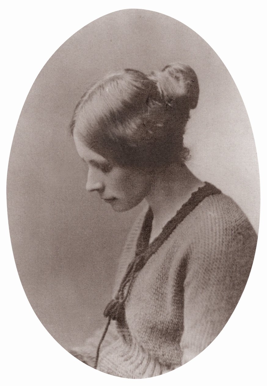 Flora Thompson，c.1921（bw photo） 作者 沃尔特·查尔斯·科林