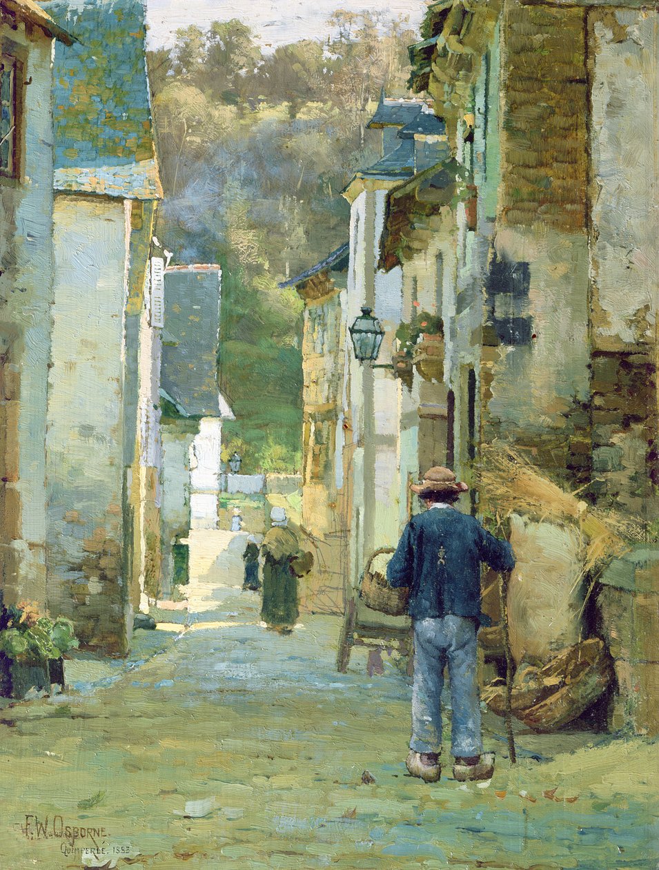 Quimperle，1883年 作者 沃尔特·弗雷德里克·奥斯本