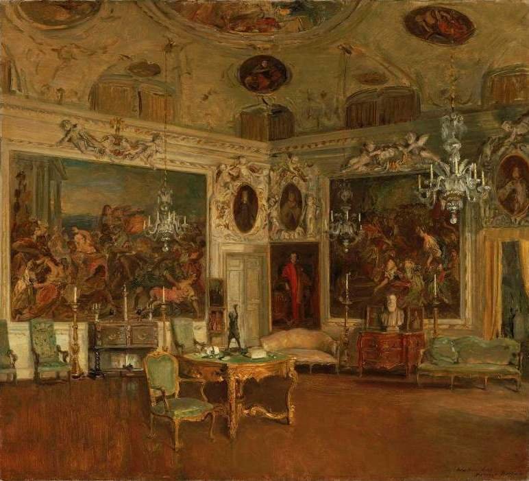Palazzo Barbaro内部，Venicen 作者 沃尔特·盖伊