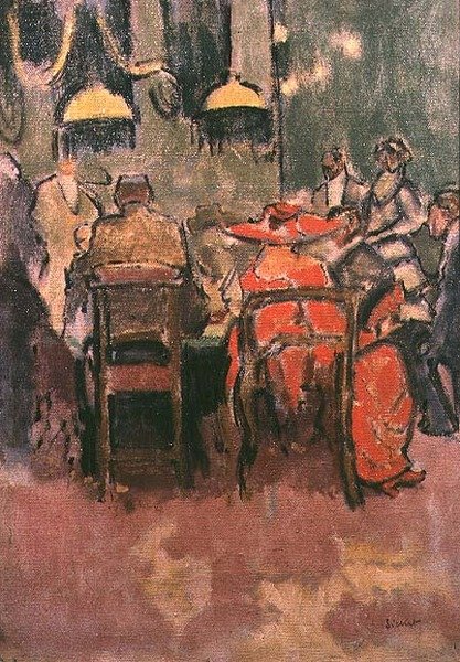 百家乐，迪耶普，1920年 作者 沃尔特·理查德·西克特