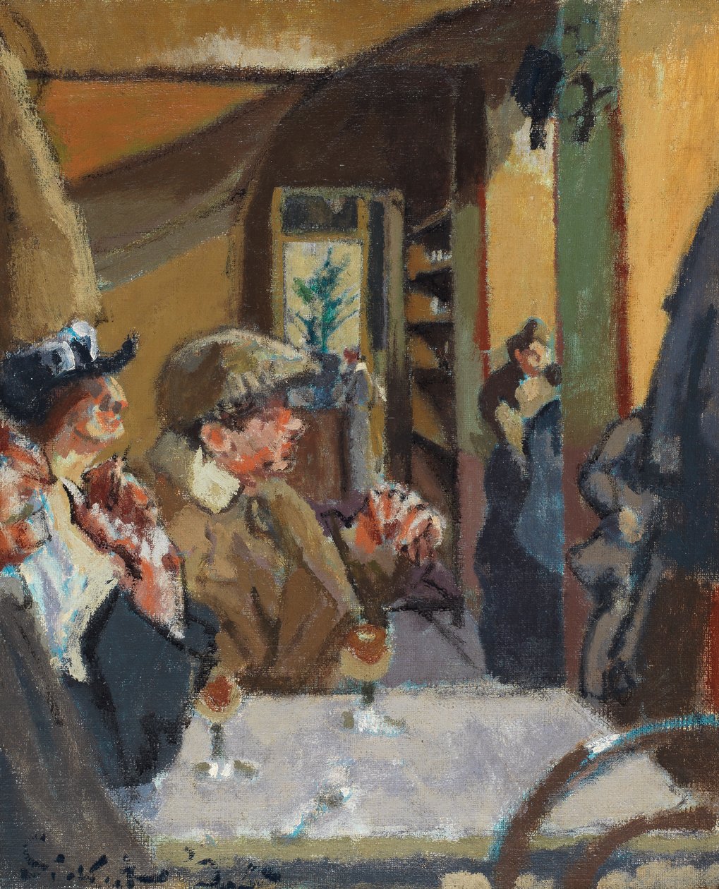 在Vernet，1925年 作者 沃尔特·理查德·西克特