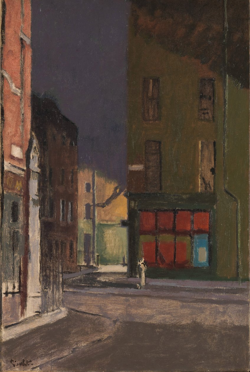 伦敦枫树街，c.1915-23 作者 沃尔特·理查德·西克特