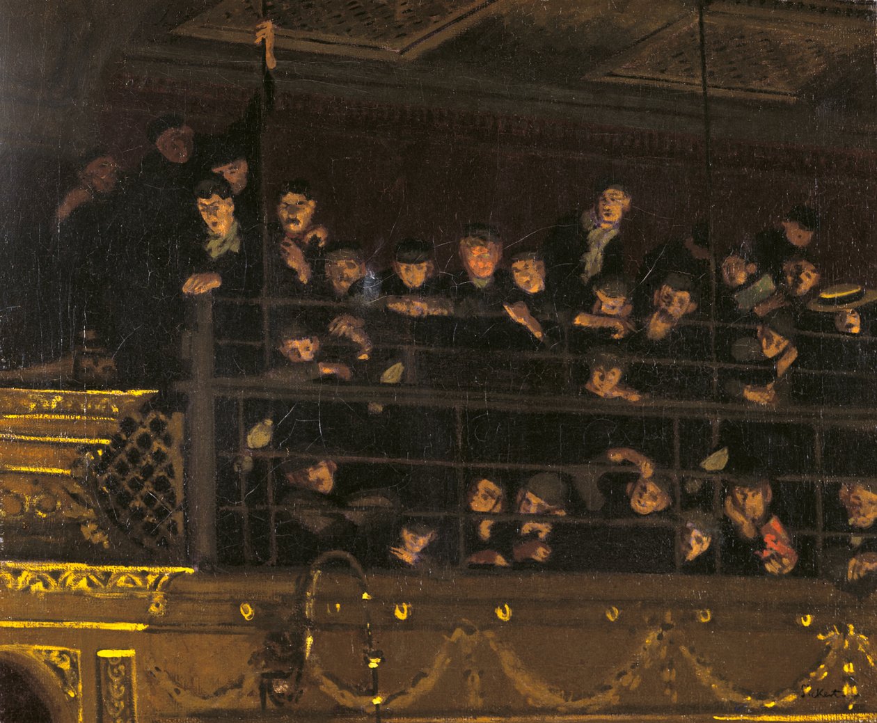 夜Ambrosianae，1906年 作者 沃尔特·理查德·西克特