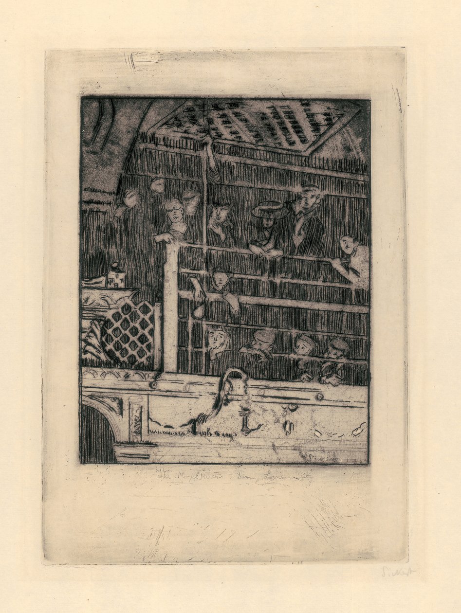 The Old Mogul Tavern，1908年（蚀刻和aquatint） 作者 沃尔特·理查德·西克特