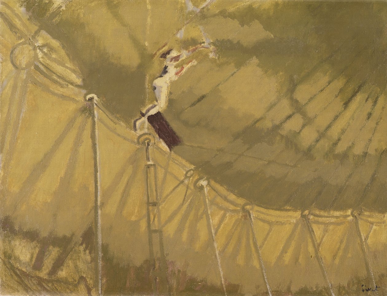 Trapeze，c.1920 作者 沃尔特·理查德·西克特