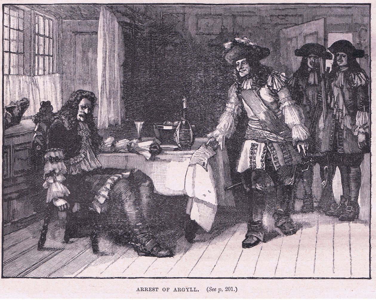 Argyll AD 1661的逮捕 作者 沃尔特·斯坦利·佩吉特