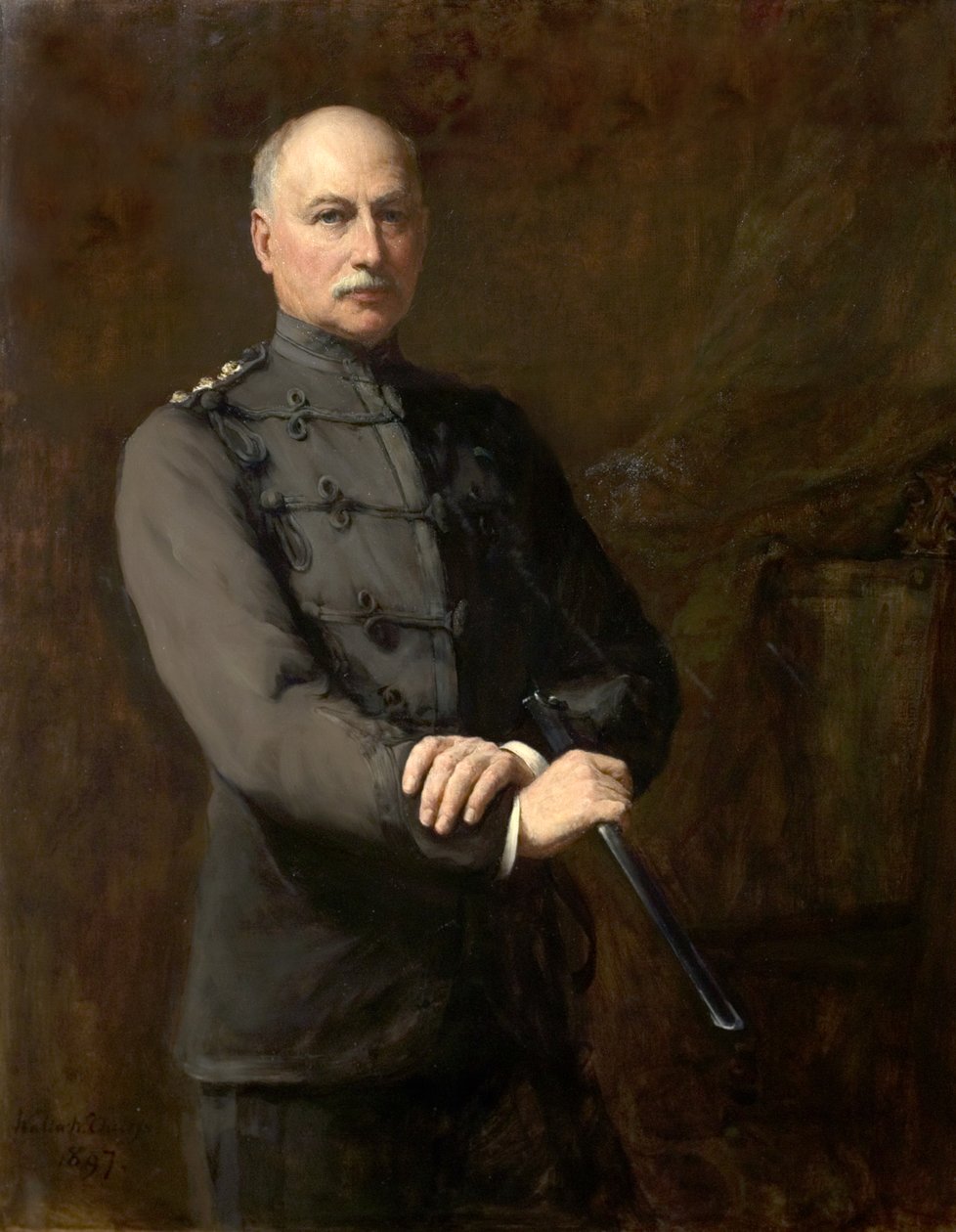 查尔斯·西利爵士上校，1897年 作者 沃尔特·威廉·乌勒斯