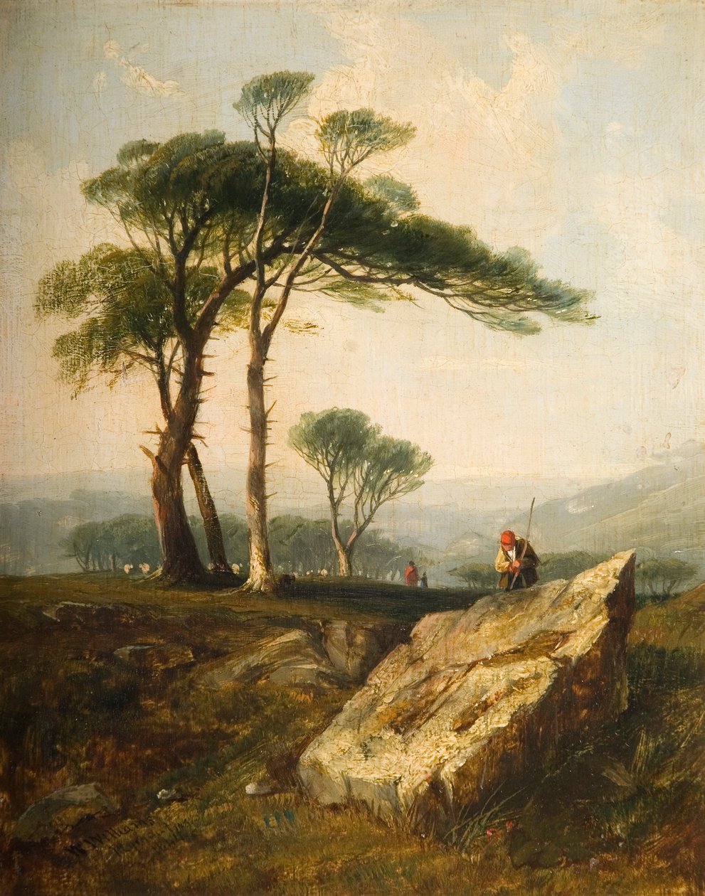 Clarenton Downs，1844（小组） 作者 沃尔特·威廉姆斯