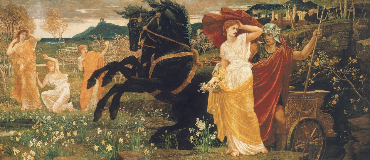 Persephone的命运，1877年 作者 沃尔特克兰