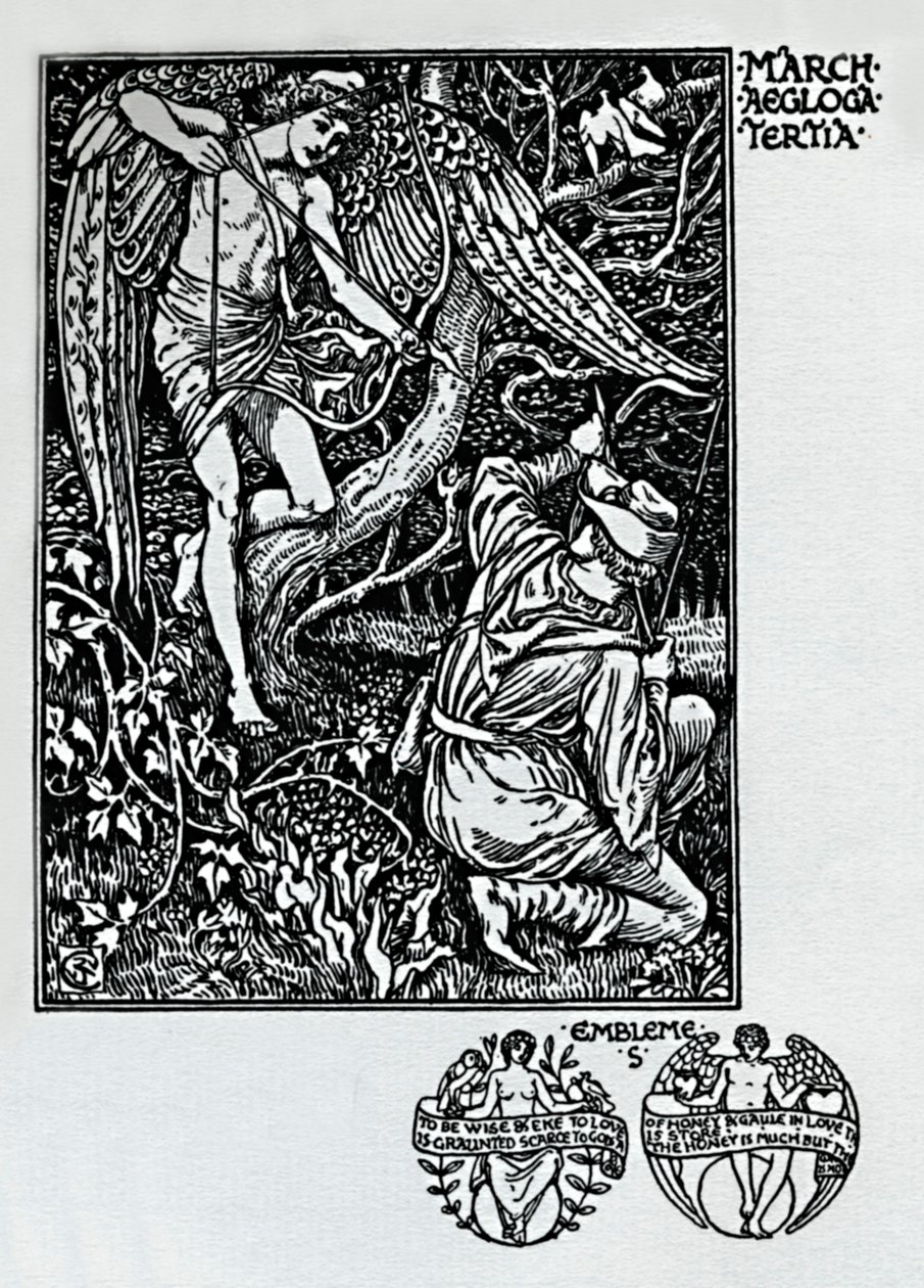 Shepheards日历-1898年3月，1923年 作者 沃尔特克兰