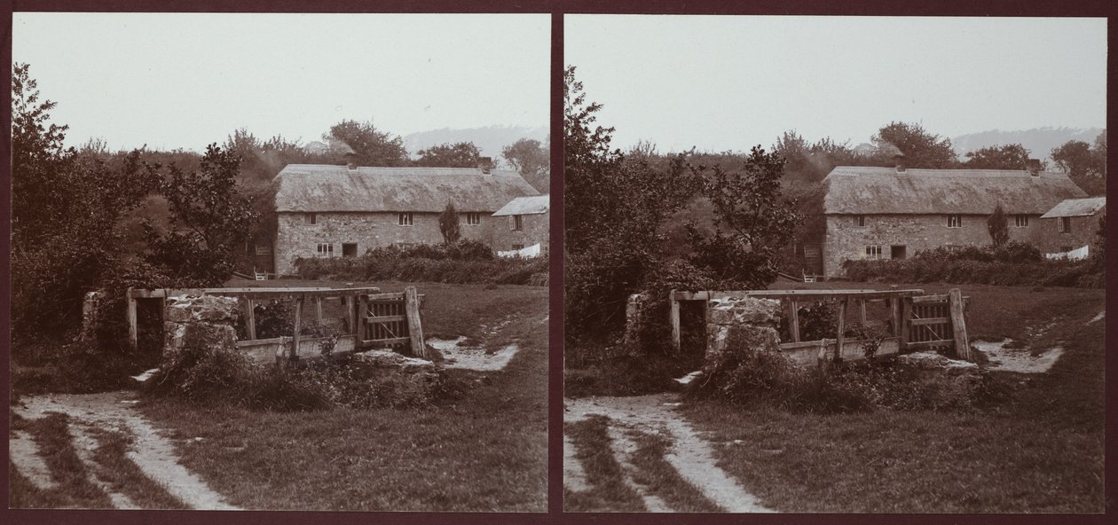 Old Mill, Rhode Lane, Uplyme, East Devon, Devon, 1913。 作者 沃尔特·爱德华·泽赫特迈尔