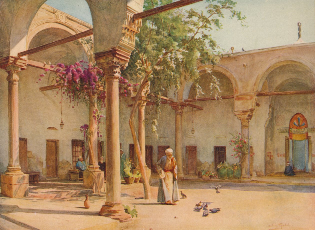 波斯施舍，c1905年，1912年 作者 沃尔特·弗雷德里克·屋顶·廷代尔