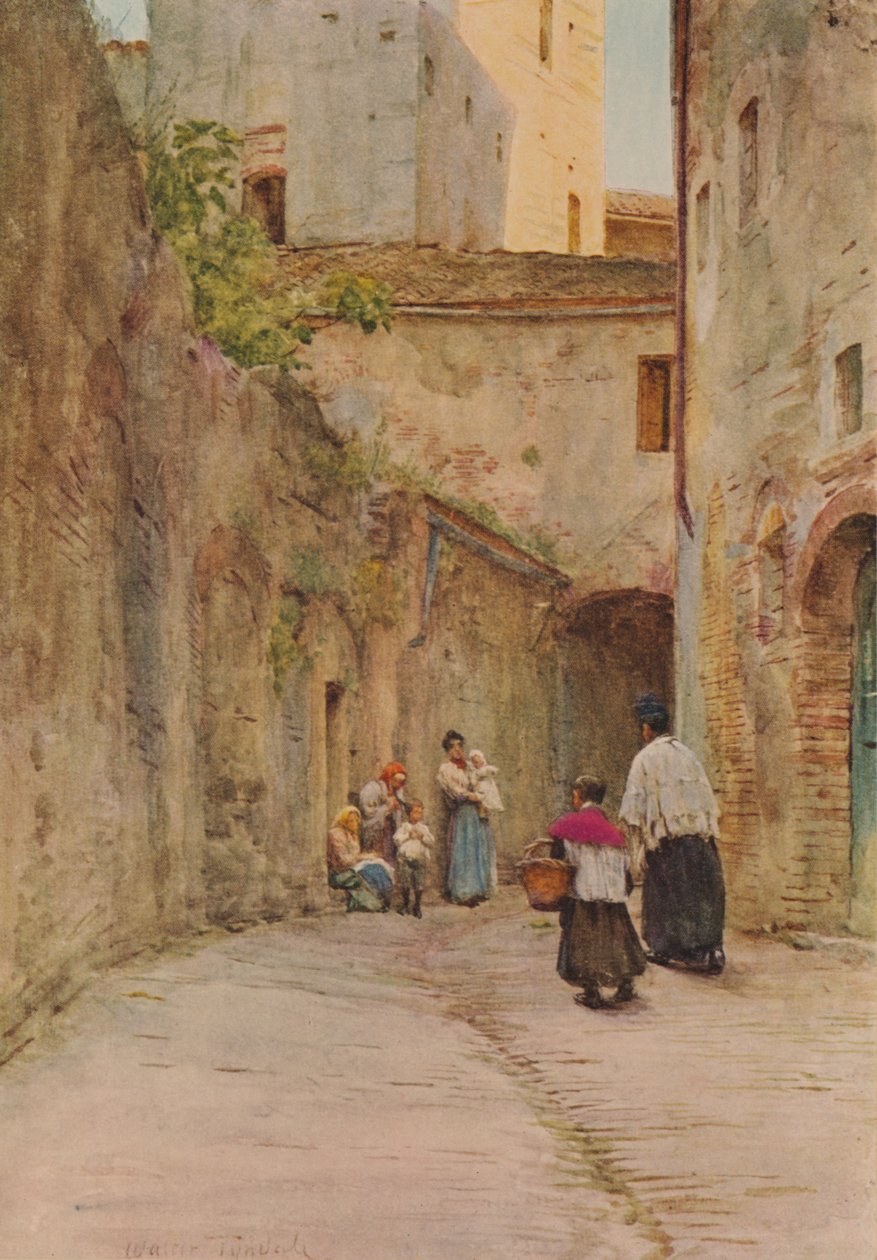 房屋的祝福，c1910，1912年 作者 沃尔特·弗雷德里克·屋顶·廷代尔