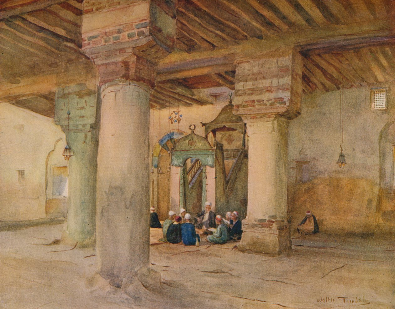 科西尔清真寺，c1905，1912年 作者 沃尔特·弗雷德里克·屋顶·廷代尔