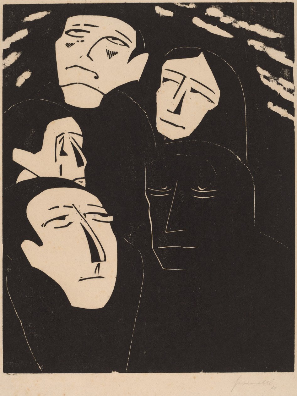 窃听，1919-1920。 作者 沃尔特·格拉马特
