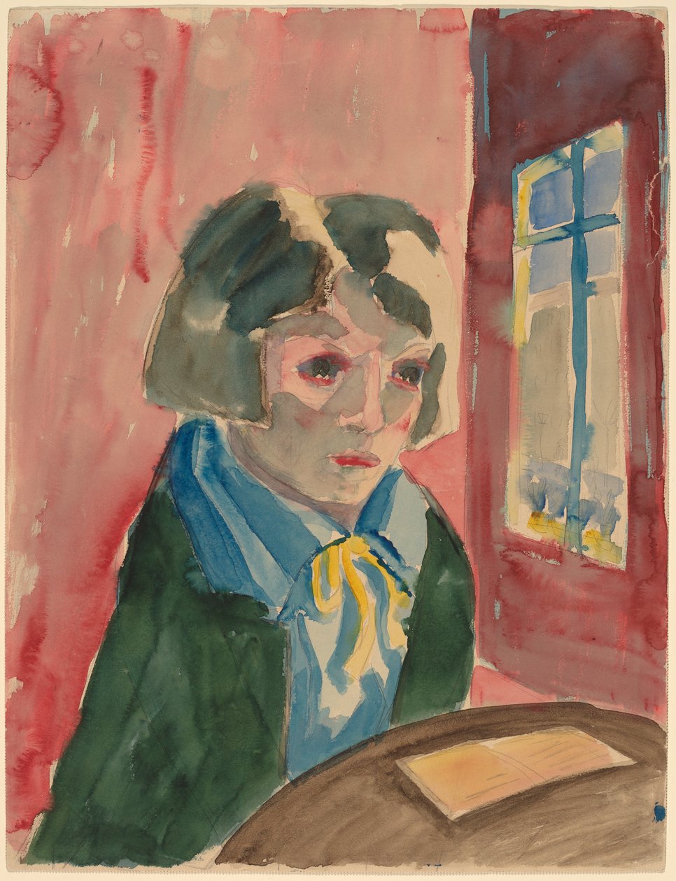 窗边的女孩》（Mädchen am Fenster） 作者 沃尔特·格拉马特