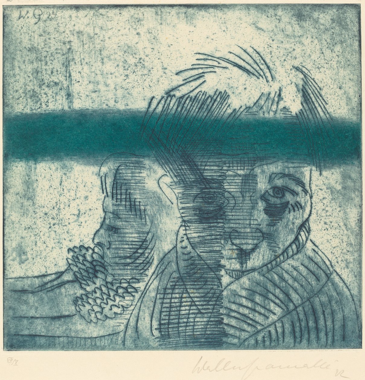 The Couple The Couple, 1922. 作者 沃尔特·格拉马特
