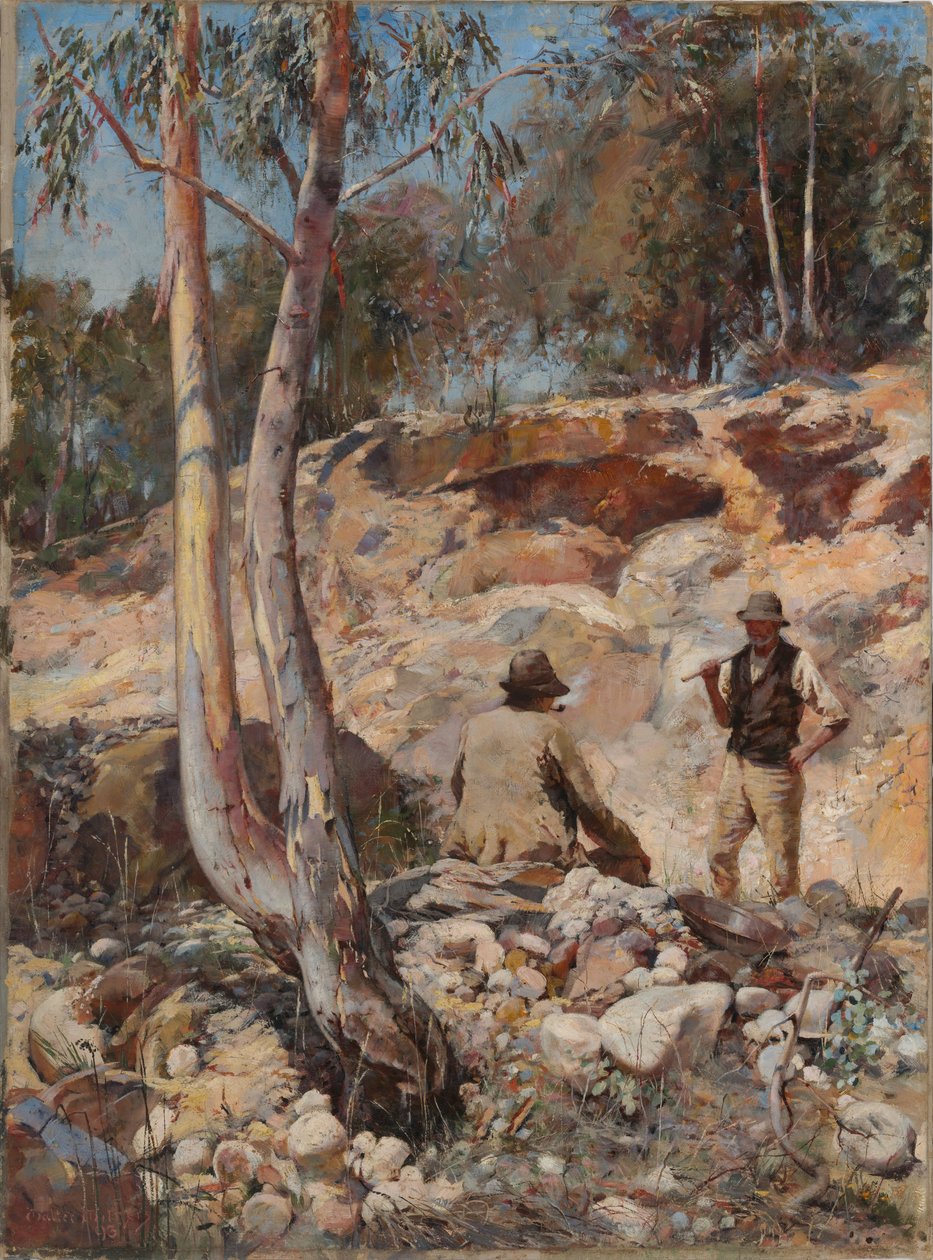 Fossickers, 1893 作者 沃尔特·赫伯特·威瑟斯