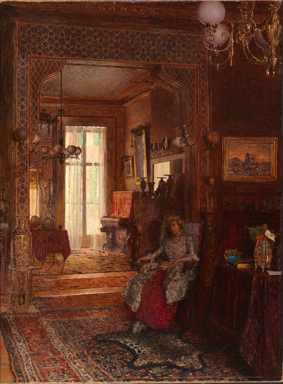 De Forest Interior, 1878. 作者 沃尔特·L·帕尔默