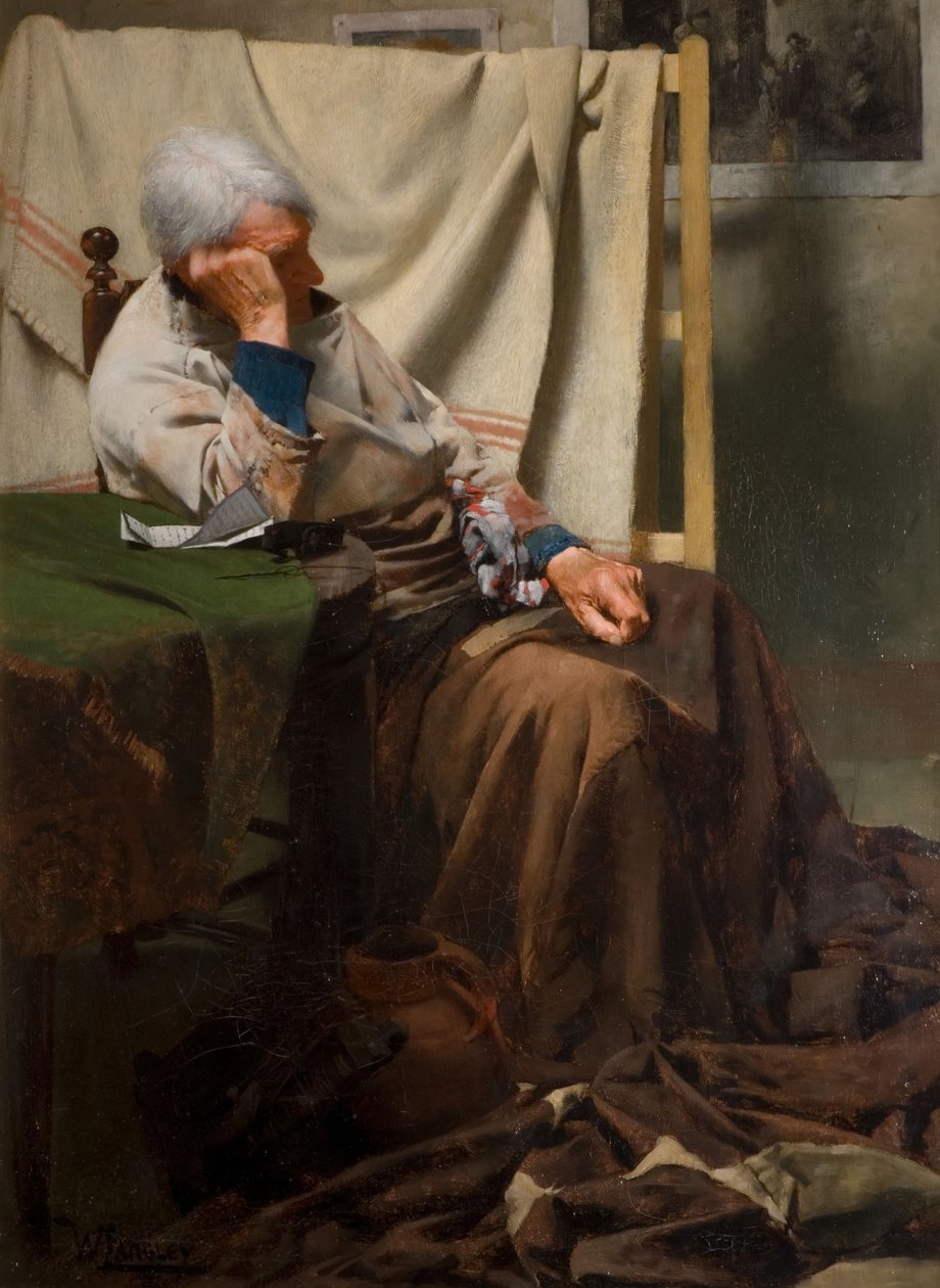 纪念，1883年。 作者 沃尔特·兰利