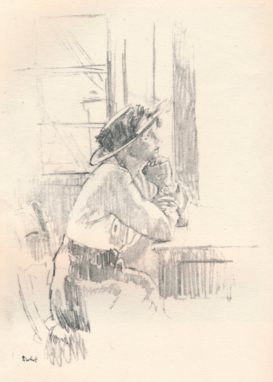 缪斯女孩，c1911 1931 作者 沃尔特·理查德·西克特