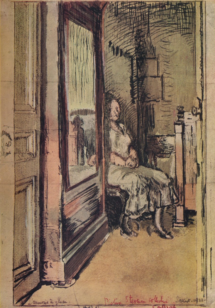 冰淇淋，1922年，1926年 作者 沃尔特·理查德·西克特