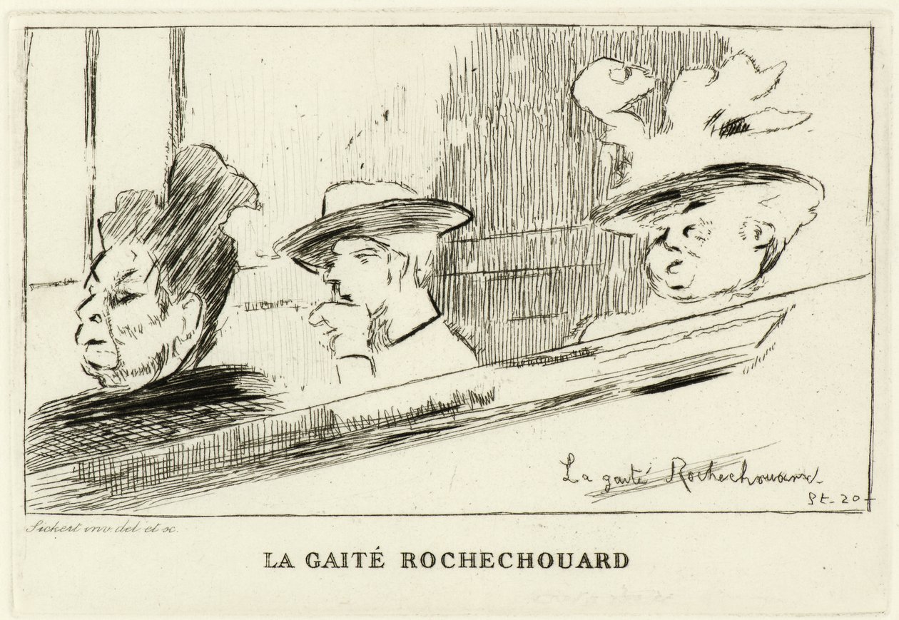 La Gaite Rochechouart 作者 沃尔特·理查德·西克特