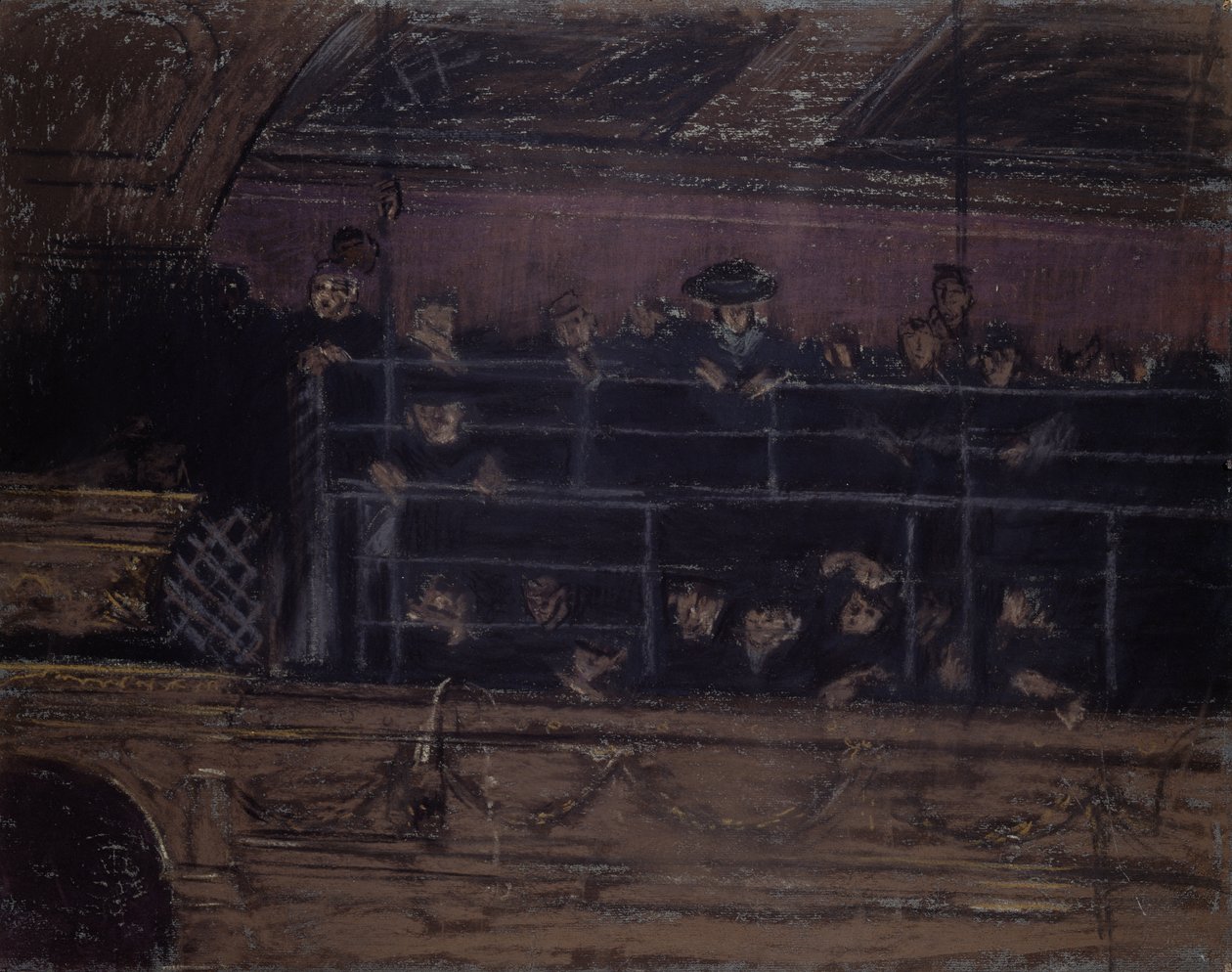 夜Ambrosianae，1906年 作者 沃尔特·理查德·西克特