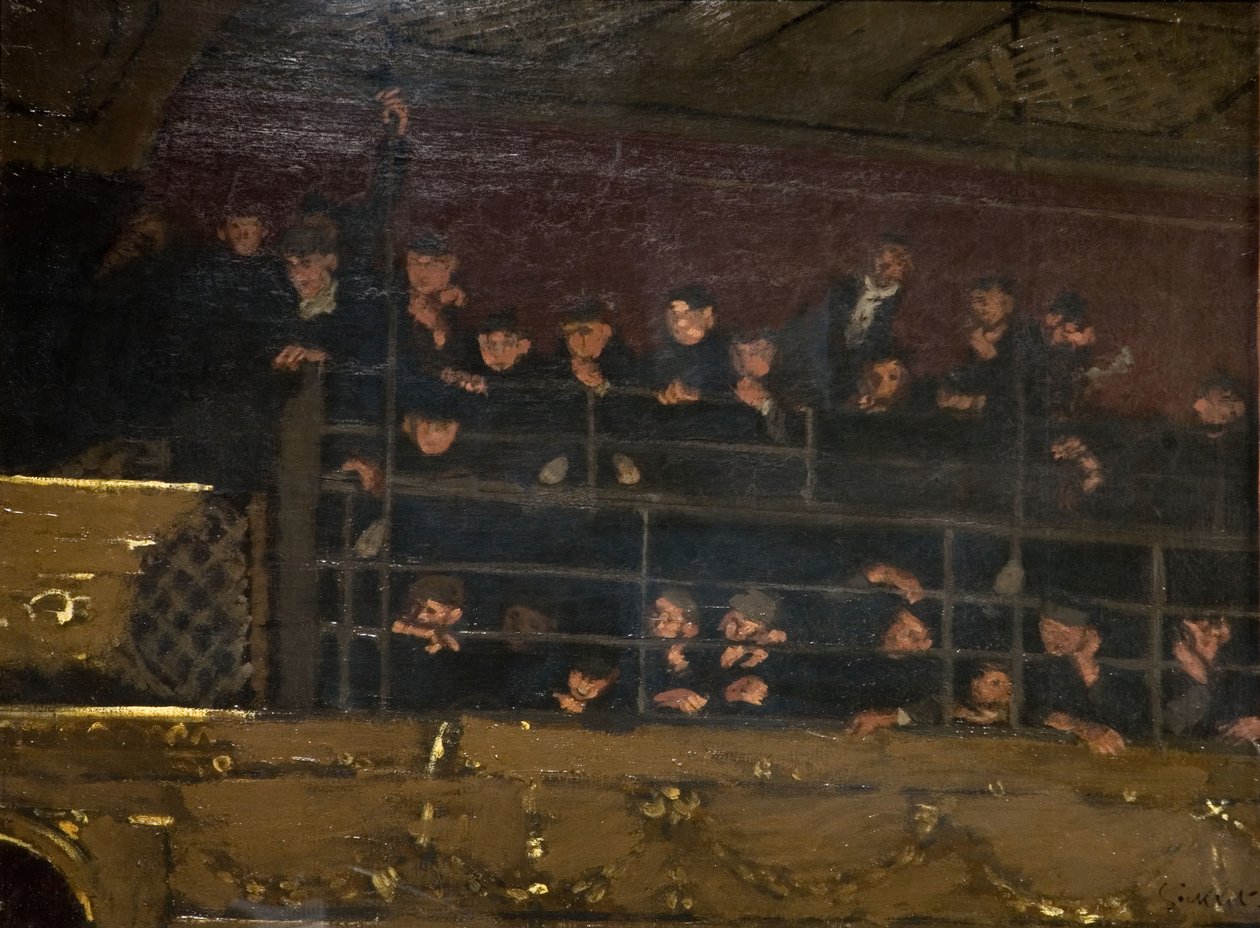 Noctes Ambrosionae，老莫格尔画廊，1906-07。   作者 沃尔特·理查德·西克特
