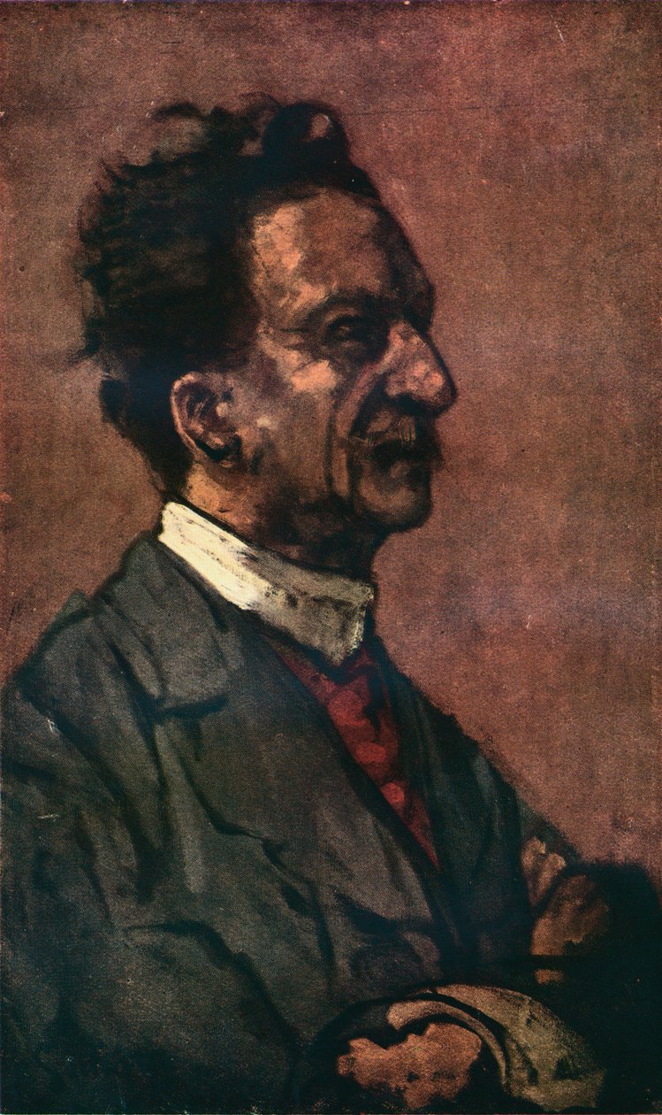 弗雷德·温特（Fred Winter）肖像，c1897-1898 作者 沃尔特·理查德·西克特