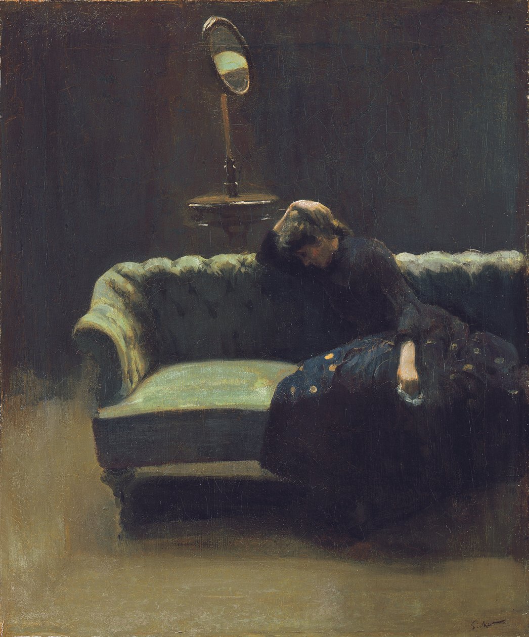 代理经理或演练：法案的结束，c.1885-6 作者 沃尔特·理查德·西克特