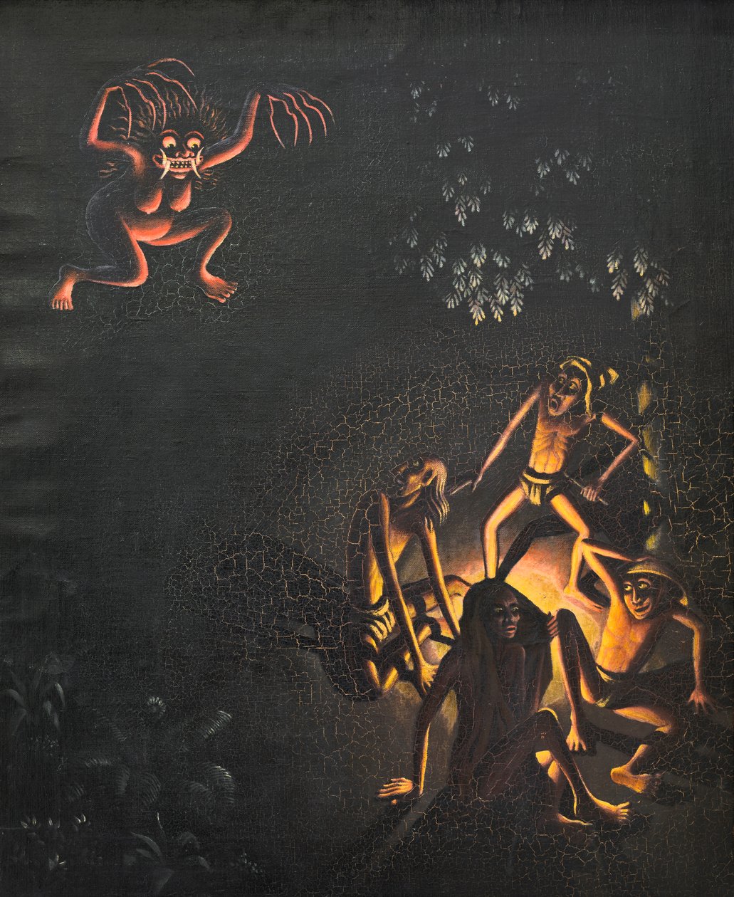卡洛纳朗，约 1930 年（布面油画） 作者 沃尔特间谍